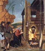 BUTINONE, Bernardino Jacopi The Adoration of the Shepherds oil
